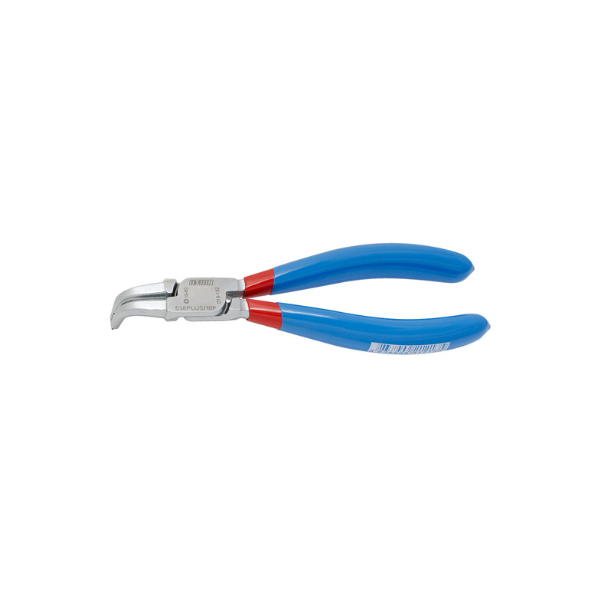 Alicate para anillo seguridad internos, boca curva 140x8-13