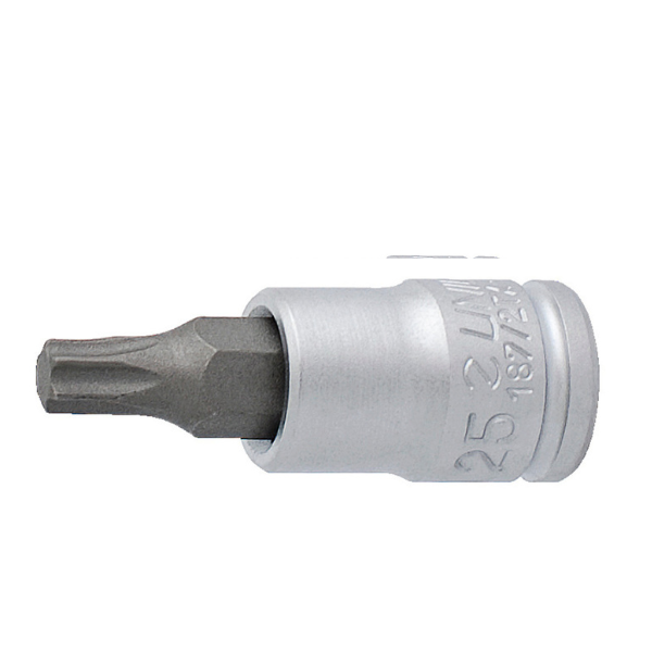 Dado 1/4" con punta Torx TX 15