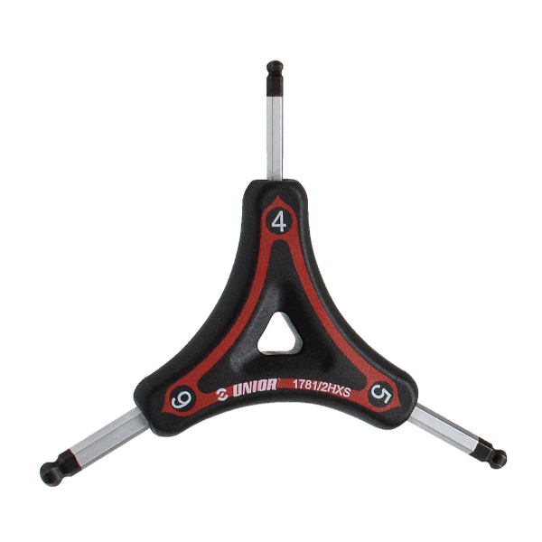 Llave triple hexagonal con bola