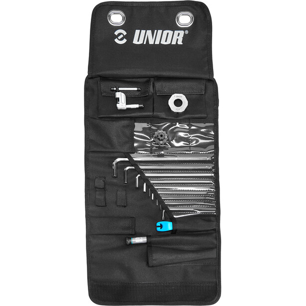 Set herramientas en rollo con 15 piezas 