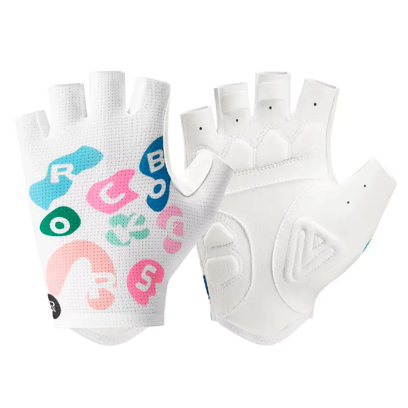[16220045001] Guantes medio dedo 1622004500 (Letra, S)
