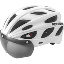 Casco de ciclismo ligero con gafas