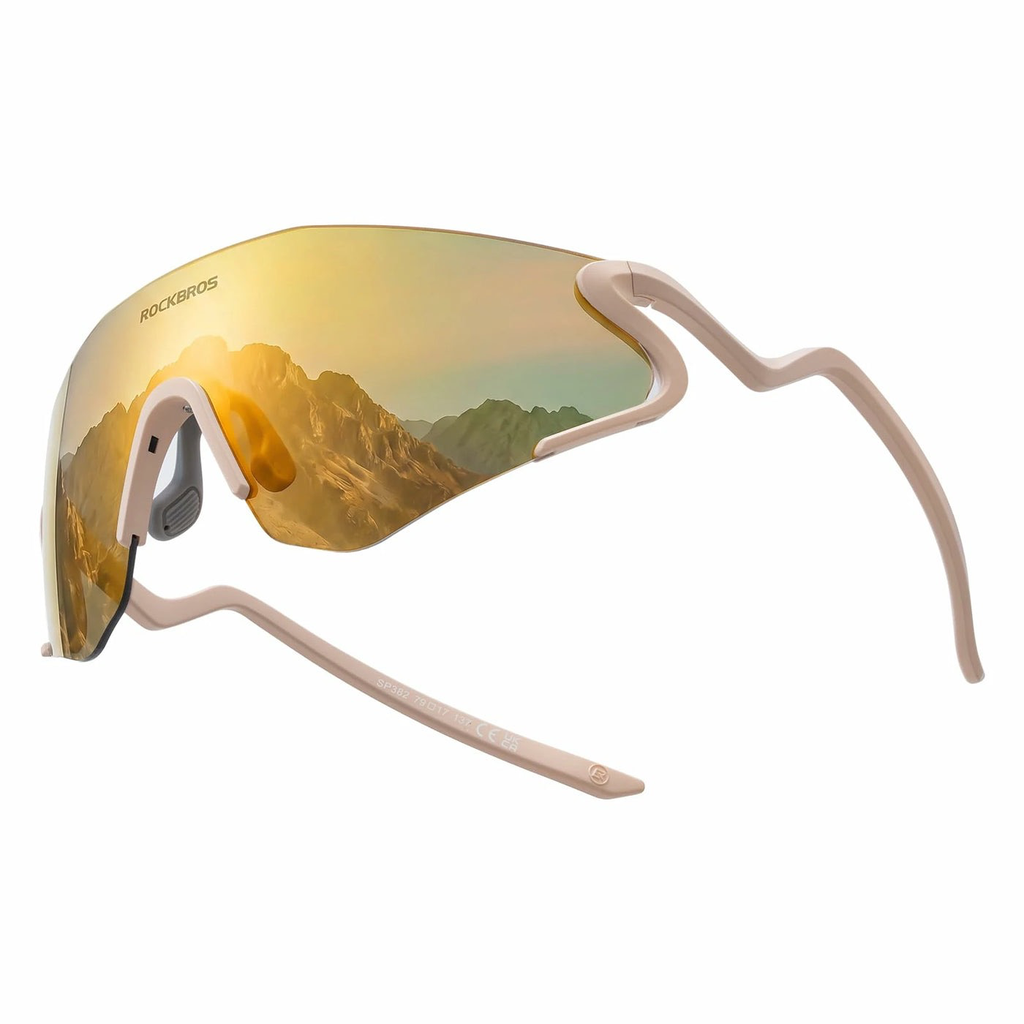 [1412001702] Lentes Fotocromáticas (Beige- Dorado)