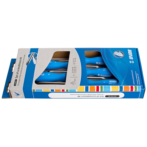 [617037] Juego de destornilladores NI, en caja de cartón